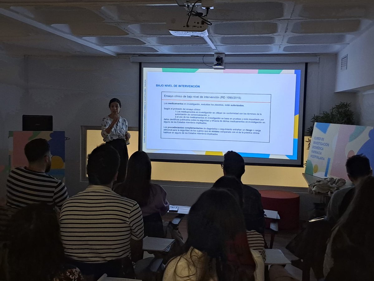 📢Arrancamos la segunda jornada de este #IBFH23 !
📋<a href="/ana_estany/">Ana</a> Nos cuenta los aspectos a considerar en ensayos clínicos para garantizar el éxito cuando se realizan desde la investigación independiente.