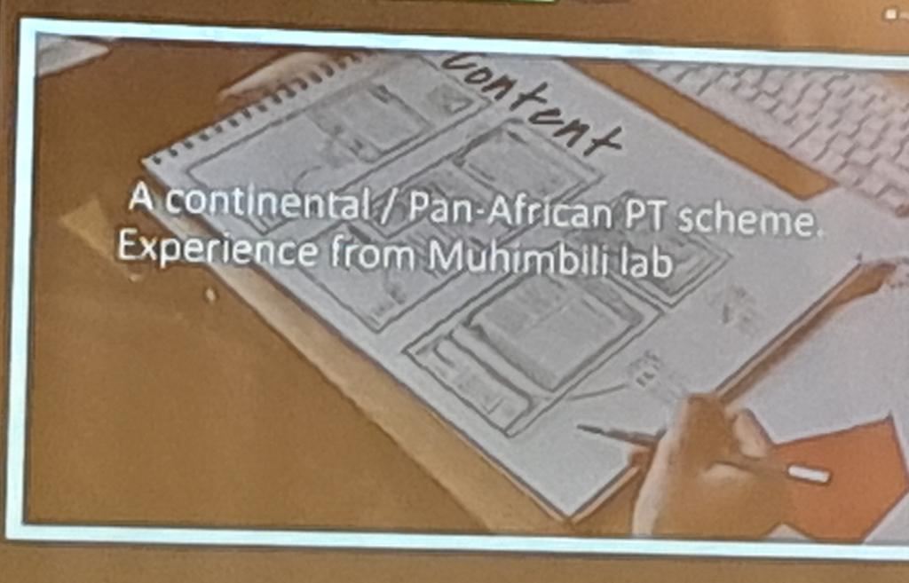 LambertSafari's tweet photo. Day 2: Hearing from Prof. @eliangiringa1 of @muhimbiliuniver sharing the experience of #MUHAS in proficiency teating #AMQF https://t.co/Ha28Hlz5sj