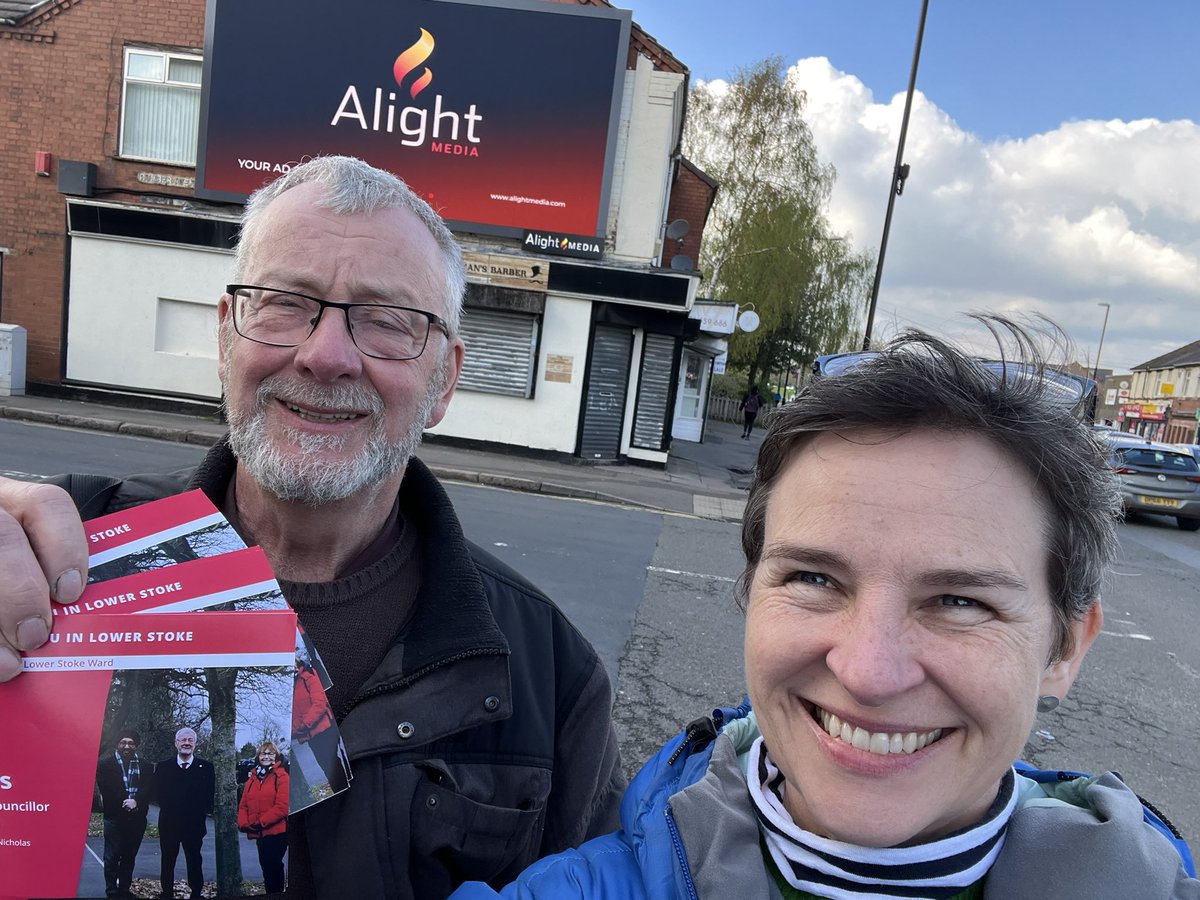 Good luck to everyone standing for Labour today. 

And to Cllrs Gavin Lloyd, <a href="/AuluckRK/">Randhir Auluck</a>, <a href="/CllrJMcNicholas/">John McNicholas</a> in Cov- see you on the knock!