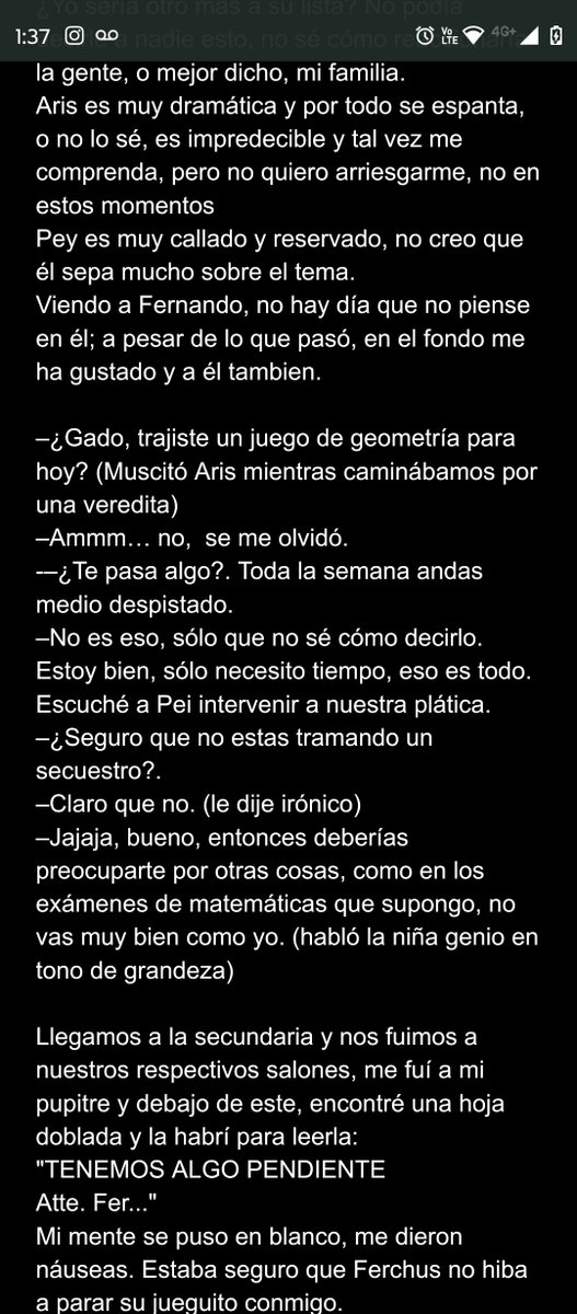 romirocas's tweet photo. Un chico con mucho que contar
(ni son machos y son muchos)
Capitulo 1: en el río del pueblo. https://t.co/8FcI3zkHTY