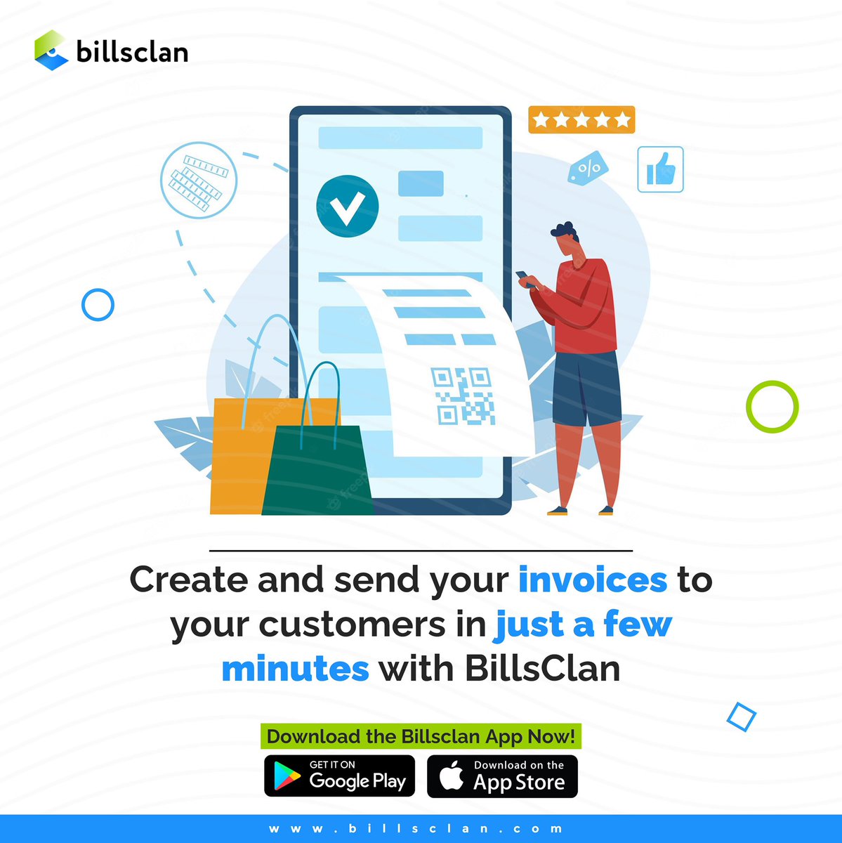 billsclan's tweet photo. Create and send your invoices to your customers easily with BillsClan!

Get started now (link in bio) https://t.co/p6PO6dLlzN