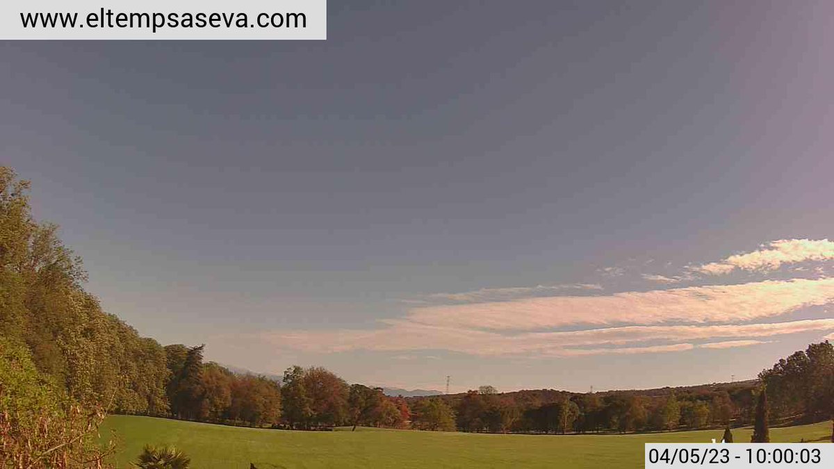 eltempsaseva's tweet photo. Bon dia!
Avui a Seva ens llevem amb 17.3ºC.
Ahir🌡entre 7.4ºC i 24.7ºC.
+info a https://t.co/u0N5ONBXEt https://t.co/FrAGTBMQ58