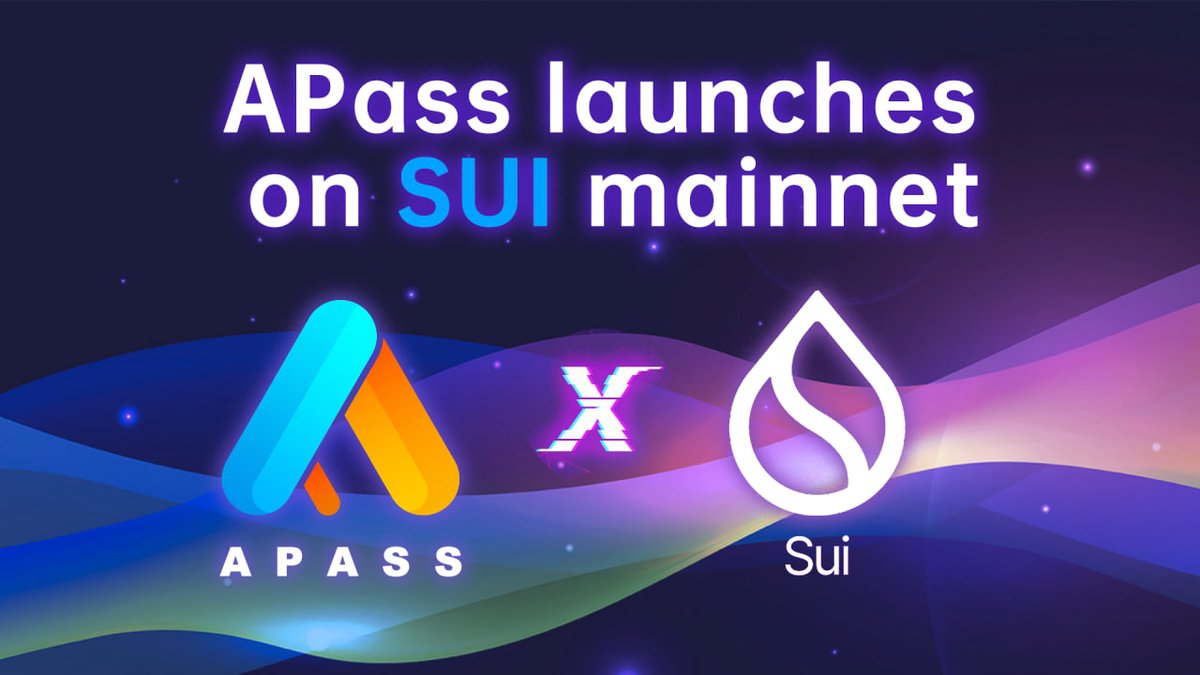 APass launched on the #SUI mainnet! 🎁To celebrate, 10 lucky users who retweet, comment, and like this tweet will be rewarded with grand total of 100U! 👉@ your friends and participate together! ⏰ 48h