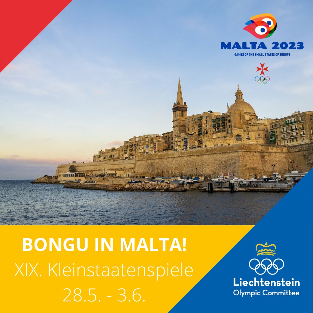 olympic_li's tweet photo. GSSE-Team Liechtenstein steht!

An den 19. Kleinstaatenspielen auf Malta wird Liechtenstein mit 19 Athletinnen und Athleten an den Start gehen.

#GSSE2023
#Malta
#LOC
#TeamLiechtenstein https://t.co/HAOzQZAPEA