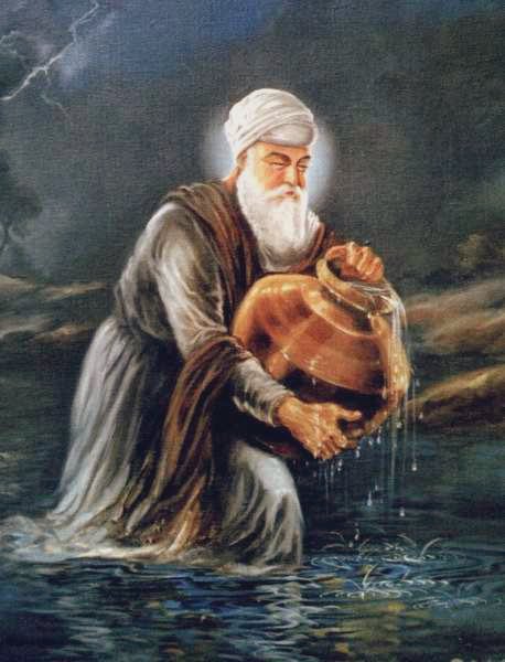 ਭਲੇ ਅਮਰਦਾਸ ਗੁਣ ਤੇਰੇ ਤੇਰੀ ਉਪਮਾ ਤੋਹਿ ਬਨਿ ਆਵੈ ॥੧॥੨੨॥
Bhalae Amaradhaas Gun Thaerae Thaeree Oupamaa Thohi Ban Aavai ||1||22||
O Guru Amar Daas, Your Glorious Virtues are so sublime; Your Praises belong only to You ||1||22||

Parkash Purab Dhan Guru Amardas Sahib Ji Maharaj