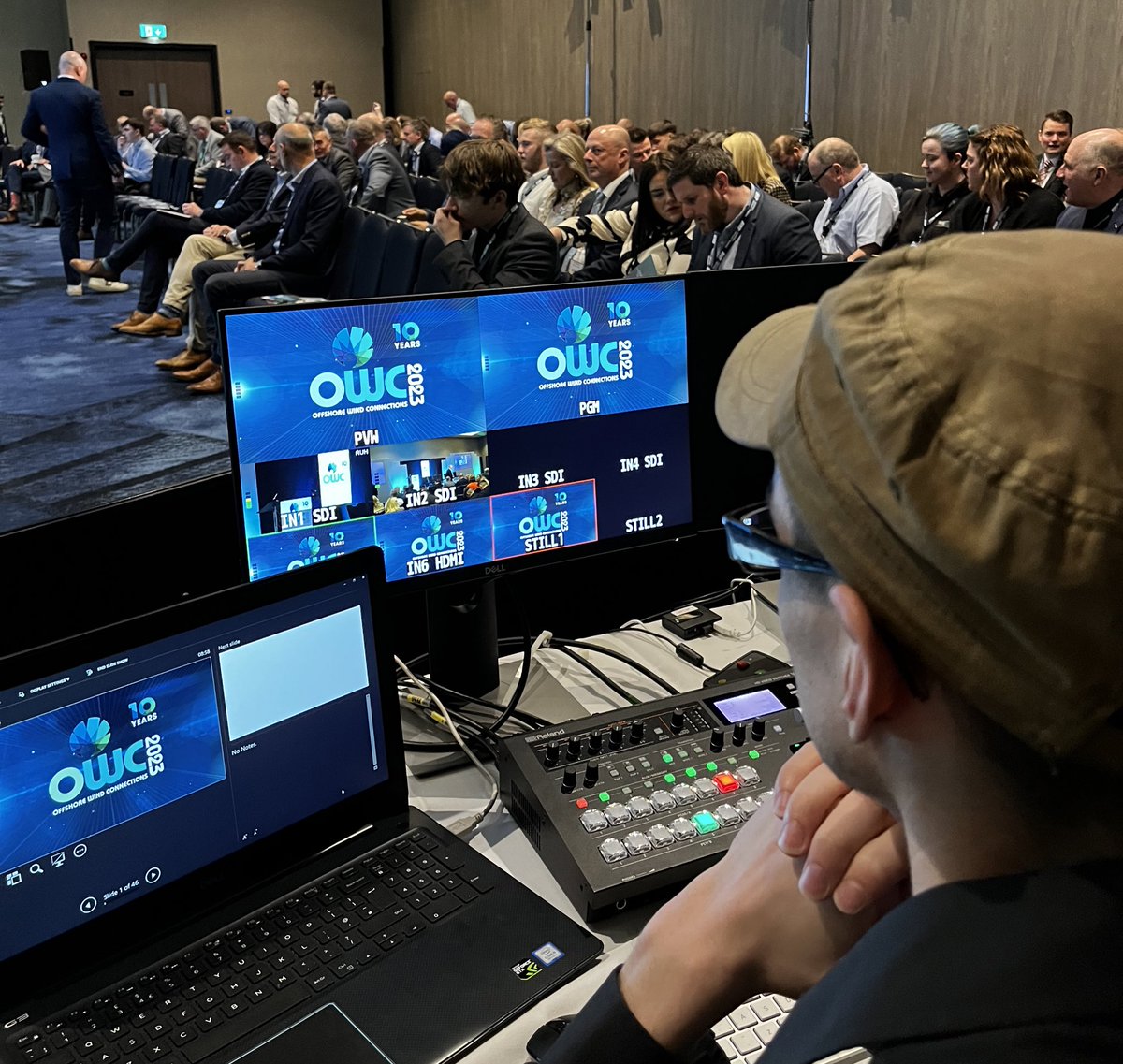 Good morning everyone! Tech desk at the ready for opening speeches at #OWC2023.