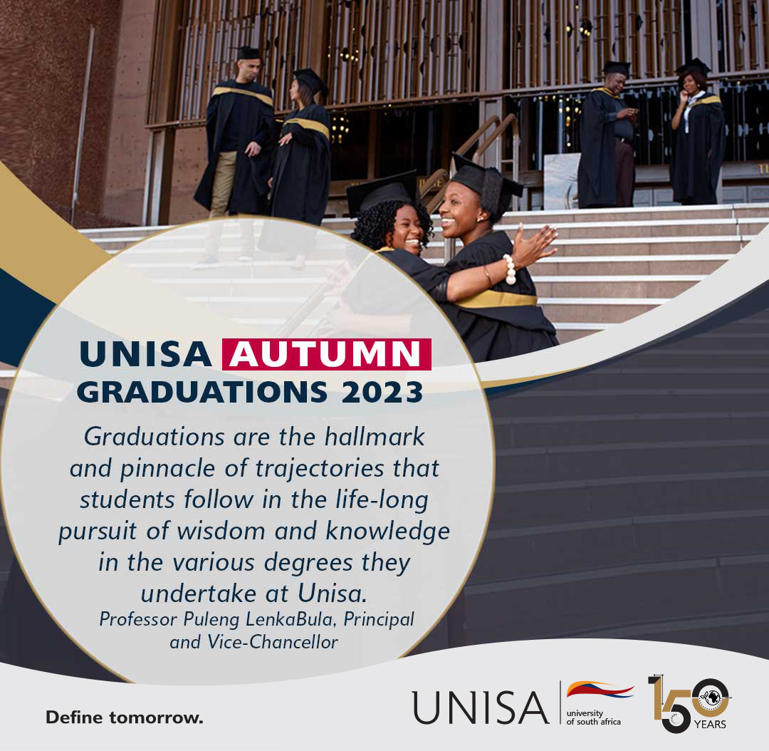 Unisa on Twitter "2023UnisaGraduations Congratulations to all our