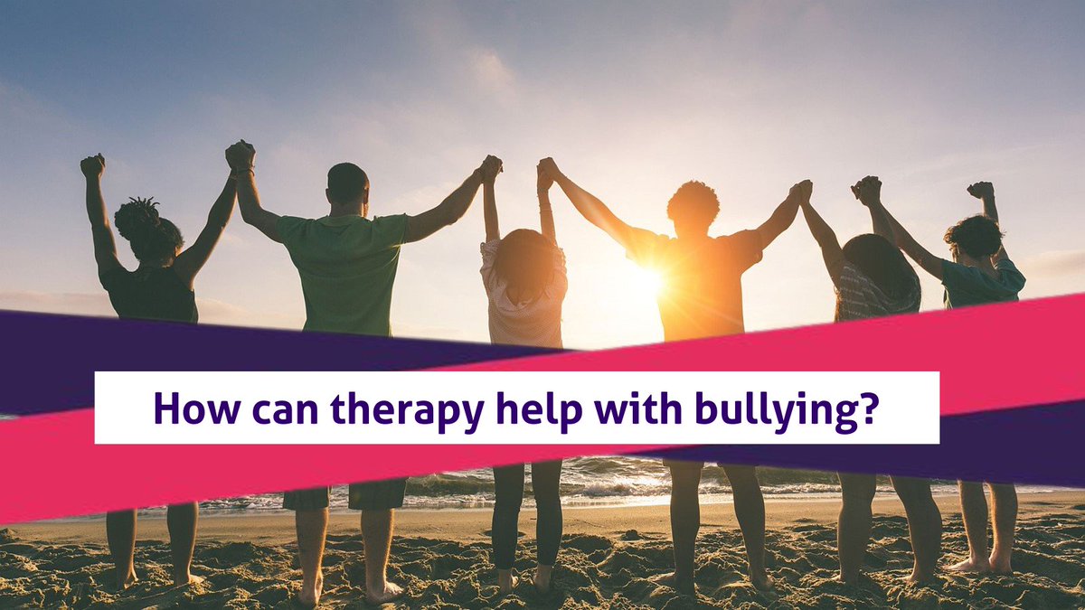 BACP's tweet photo. How can therapy help with bullying β β
Find out more here π https://t.co/RV6K9JhHt5
#Counselling #Therapy #CounsellingChangesLives #TherapyCanHelp https://t.co/kVz5XBpHmN
