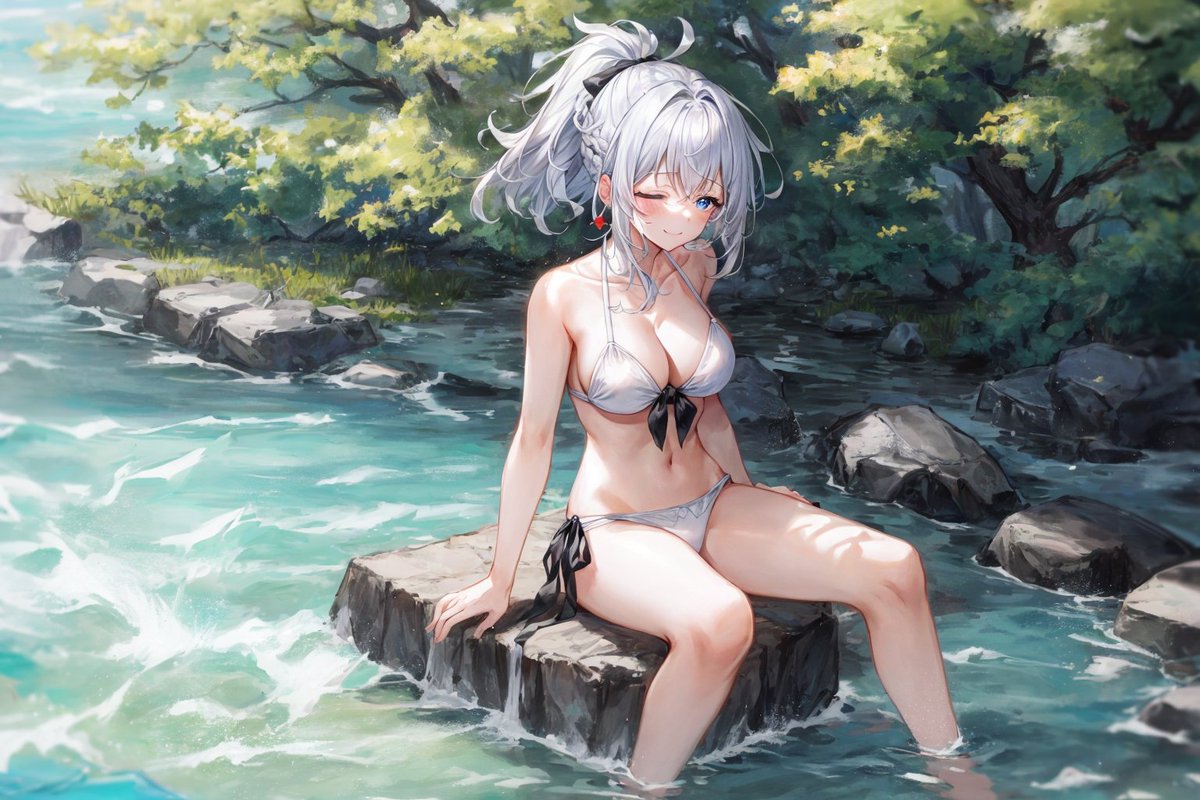 nsaoid1's tweet photo. flatloraテスト
最初から使うとキャラもリアル寄りになって行くからバランスに気を使うところ
#AIイラスト #AIArtworks https://t.co/jm6dD34WXT
