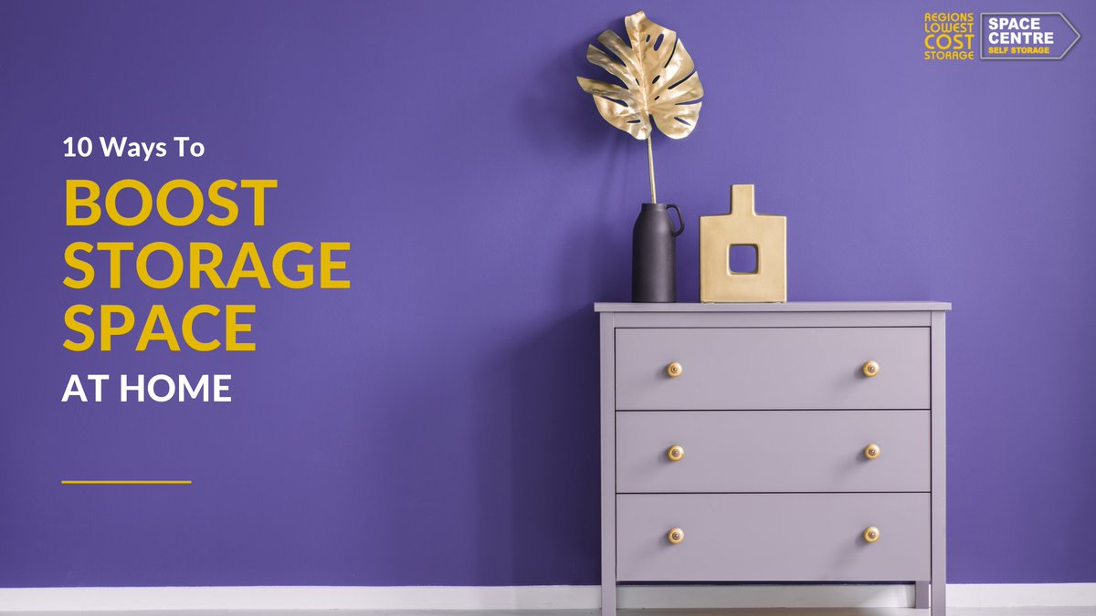 SpaceCentreLtd's tweet image. Struggling with limited storage space? Say goodbye to clutter without sacrificing style or breaking the bank with these 10 genius tips to help you maximise space in any home, big or small bit.ly/3KWdj0Q

#HomeStorageTips #MaximiseSpace #Decluttering