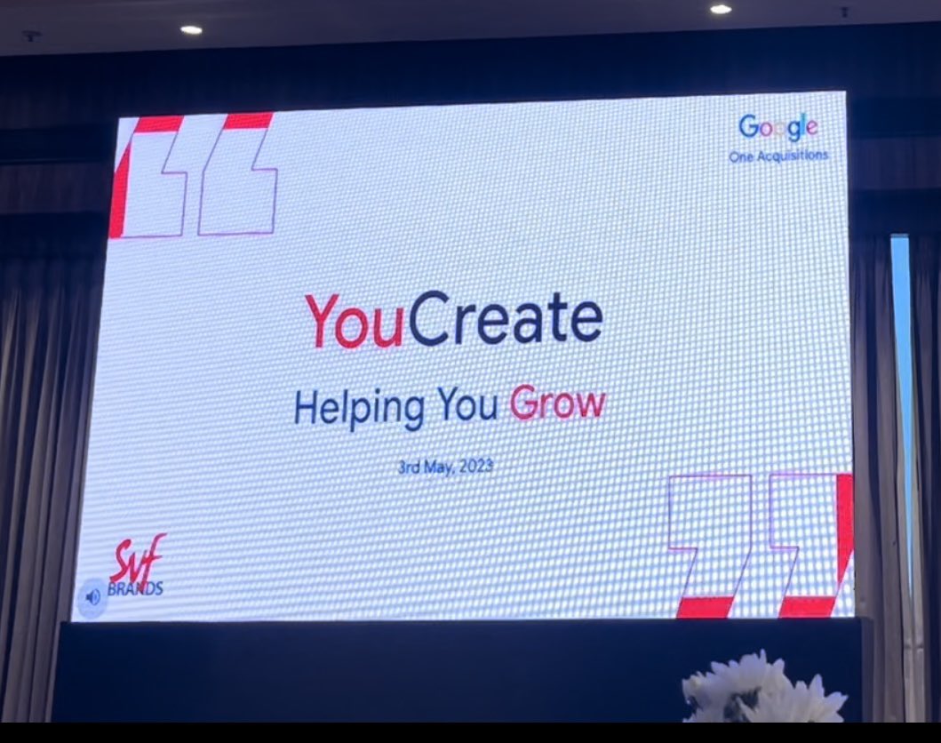 SimranFerwani's tweet image. GOOGLE X SVF #youcreate #googleevent #kolkata