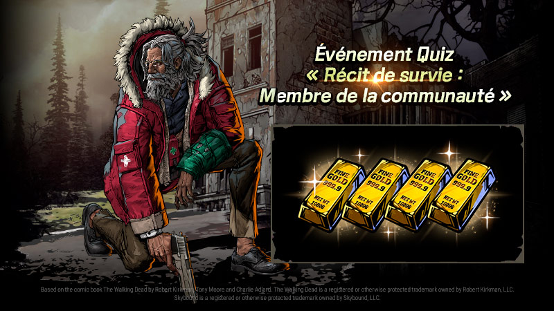TWDAllStarsFR's tweet photo. Bonjour, survivants !

La mise à jour est terminée ! 

Retrouvez les détails ici : https://t.co/7mVRJphxMR

Et la liste des évènements spéciaux : https://t.co/i0Wng9DDST https://t.co/DJwxgPwKT5