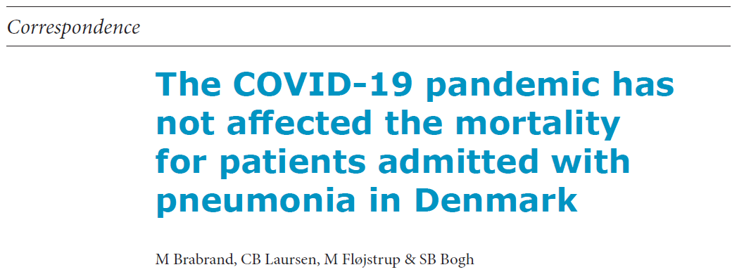 BieBogh's tweet photo. During COVID-19 were a general reduction of unplanned hospital contacts worldwide. In a new  
@AcuteMedJournal study, we examine changes in disease severity and mortality rates for patients diagnosed with pneumonia during such visits. #COVIDresearch #hospitalcontacts #pneumonia https://t.co/LUv83EFXic