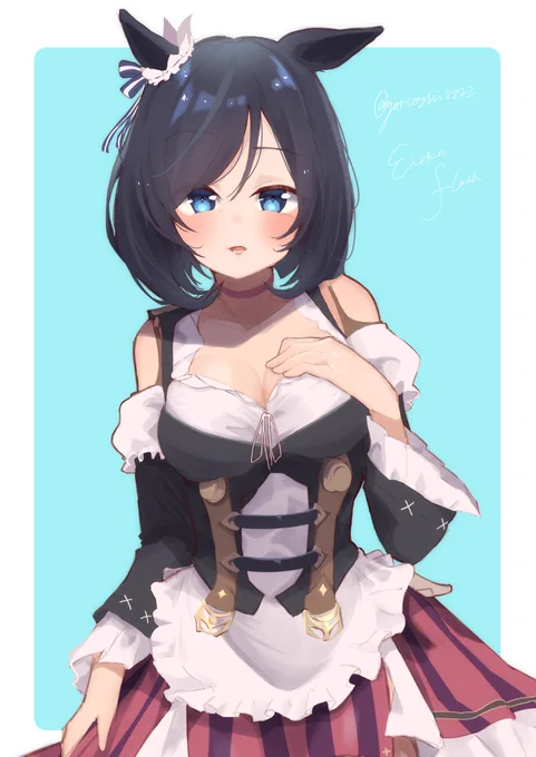 エイシンフラッシュ #ウマ娘 #イラスト