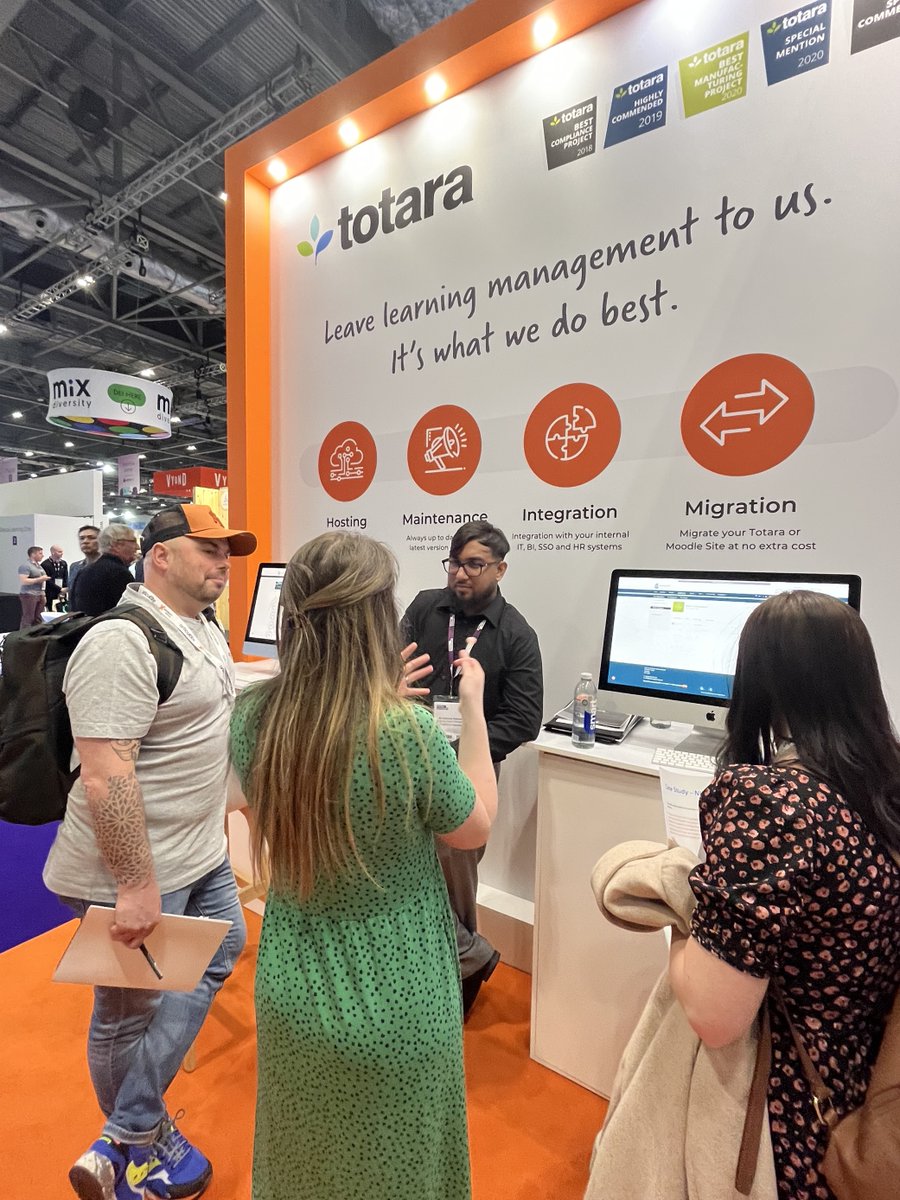 ChamburyLS's tweet photo. Make sure you come and chat with Team @ChamburyLS at #LTUK23 if you want to know more about how we can help you with @totaralearning
Stand A40, right next to the Totara Cafe. https://t.co/zgilENwQTC