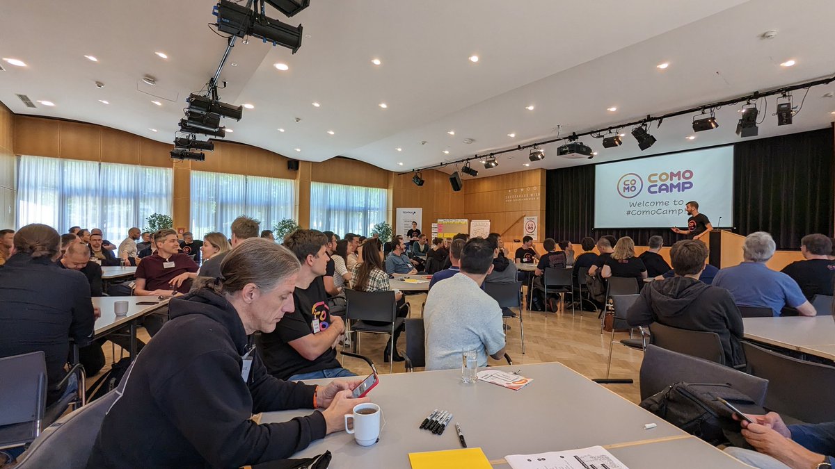 Now at #comocamp 2023 Vienna #CollaborativeModeling #Eventstorming #DomainStorytelling #ImpactMapping and a lot more!