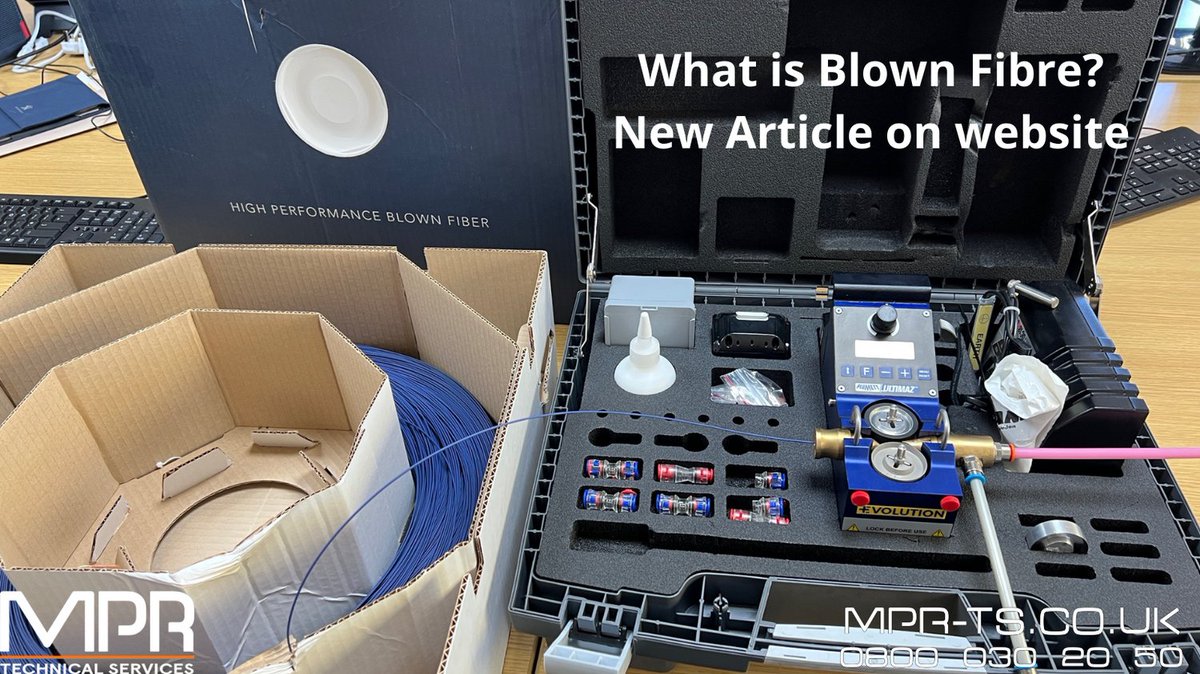 MPR_Technical's tweet image. What is Blown Fibre and why its the best choice for reliability.  Read our latest article on our website to understand the benefits of choosing blown fibre.  

mpr-ts.co.uk/what-is-blown-…

#blownfibre #connectivity #cablinginstallations #technicalservices #itservices #itsolutions