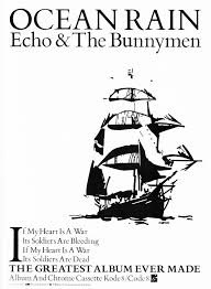 On this day in 1984, we released the album Ocean Rain. It was initially released on LP &amp; Cassette and featured the singles The Killing Moon, Seven Seas &amp; Silver. The album was recorded in Paris, Bath &amp; Liverpool. Interestingly, the track Thorn Of Crowns was initially called