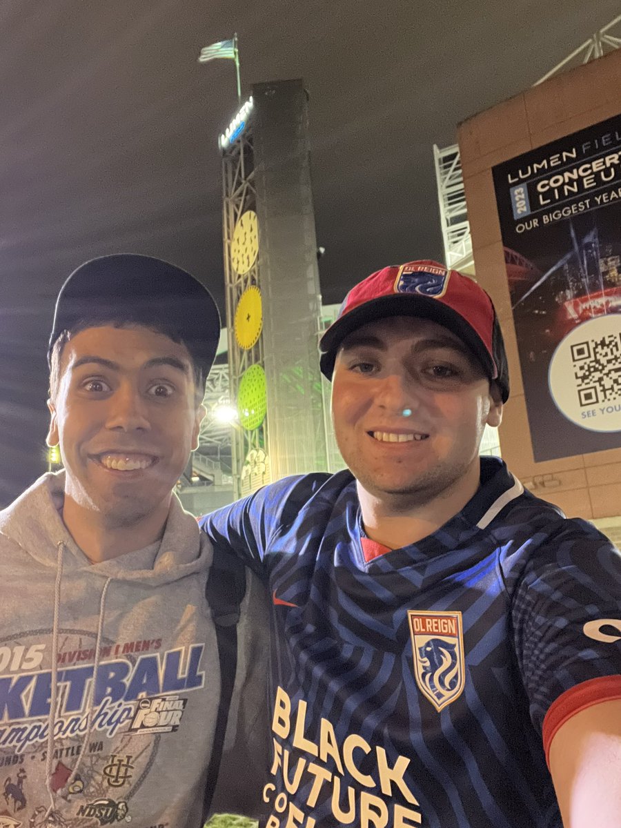 RyderDeMaria's tweet image. Although this match between @weareangelcity and my @OLReign ended in a 0-0 score this was still a great experience including post-match pictures with @JordynHuitema and my favorite OL Reign player @samhiatt16! Pictures from 5/3/23.