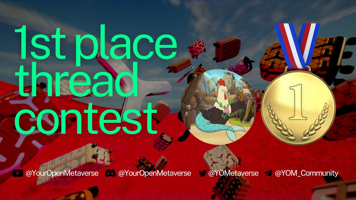 YOM_Official's tweet photo. 🎉 Congratulations to the 1st place winner of the $YOM Thread Contest @MahtumkuliH! 🥇 

❤️ Show some love to the thread here: https://t.co/yGQeE2SnaO https://t.co/SJy94rEMNo