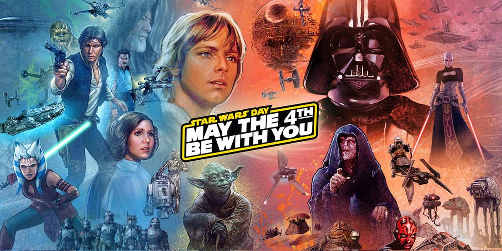 DescantDeb's tweet photo. Happy Star Wars Day to all, particularly True Believers💚 https://t.co/Dqxb2gu6IP