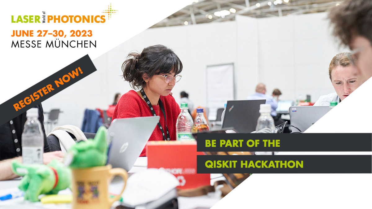 PHOTONICSWORLD's tweet photo. #Qiskit #Hackathon @ #WorldOfQUANTUM is now open for #registration!
🧑🏻💻 Work with #quantum enthusiasts, develop #industrysoftware solutions
🧑🏻💻 Learn from experts, compete for valuable prizes
🔥 Sign up: https://t.co/52BoKOUI99
#developers #softwaredevelopers #LASERWorldOfPHOTONICS https://t.co/c2VScWZauW