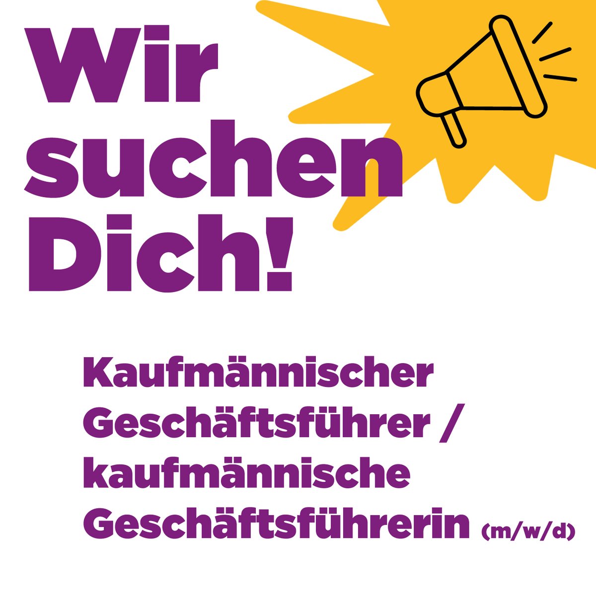 Wir suchen eine/n kaufmännische/n Geschäftsführer/in (m/d/w)!!!!
physikanten.de/ueber-uns/jobs/
#job #gf #eventjob #wissenschaftsshows #sciencejob