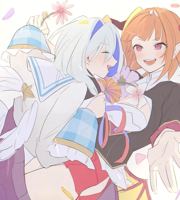 かなここ  らくがきだったけど、お顔可愛くかけた