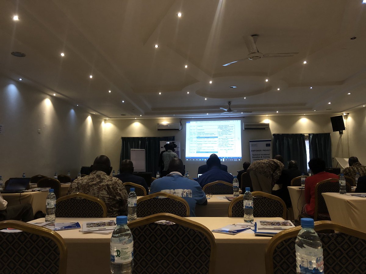 MoGEI_SSD's tweet photo. The Ministry Of General Education &amp; Instruction, the department of TVET today is presenting the hand over of TVET Document developed with support from partners in South Sudan. Unified TVET Policy - developed by UNESCO https://t.co/wpDnw4u25m