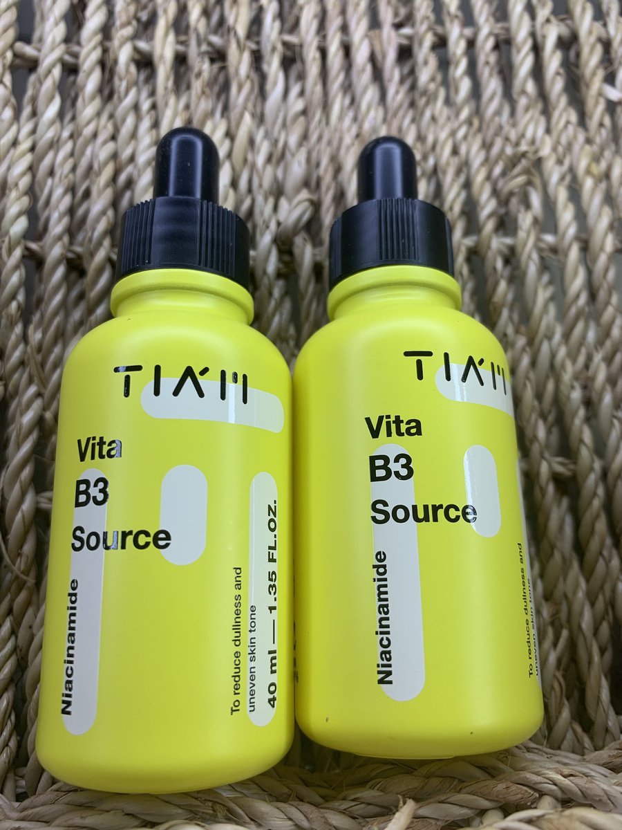 DarkSkinned02's tweet photo. My Kbeauty lovers,
We have vita B3 available 

Description: it is used for uneven skin tone, dullness, dark spots and hyperpigmentation.

Price: N8,500

Kindly send a WhatsApp message on 08167670462 to order. 
#skincareproducts https://t.co/6JmwKCitJV