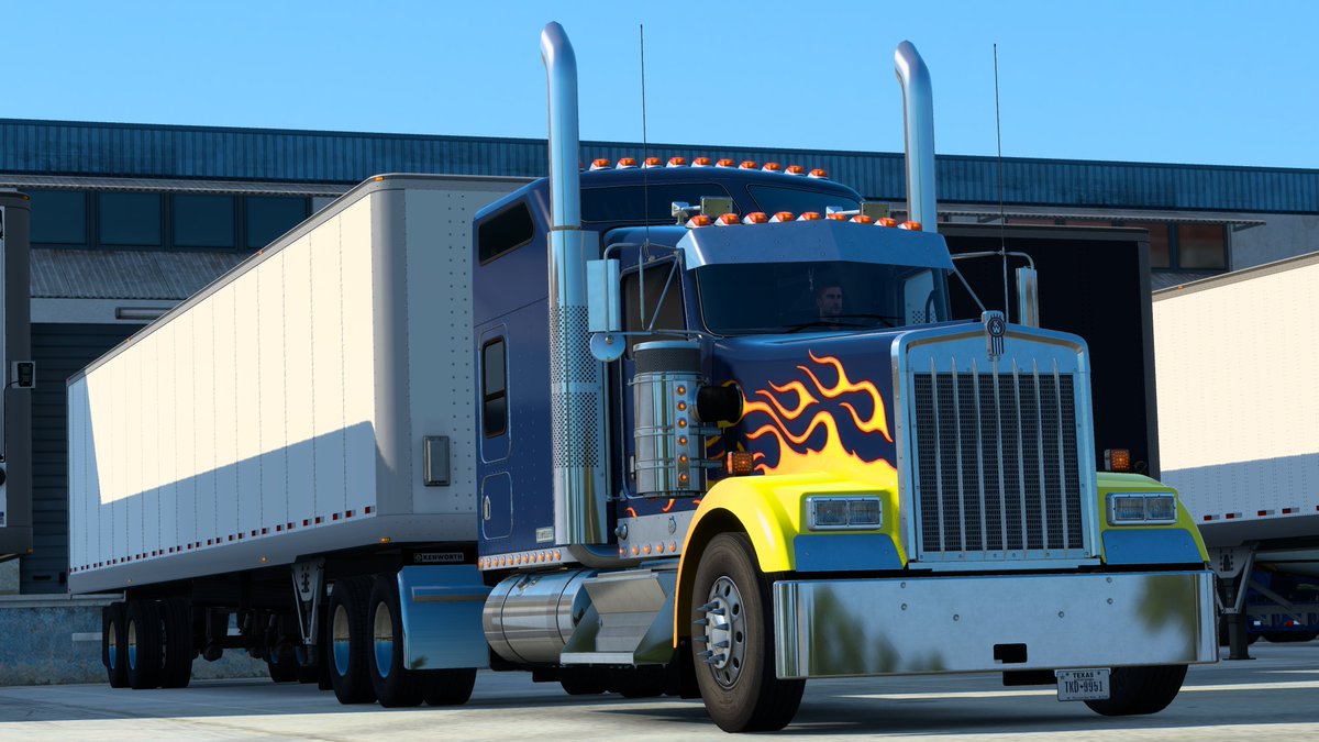 Hard Truck Heat #Kenworth #W900 #AmericanTruckSimulator