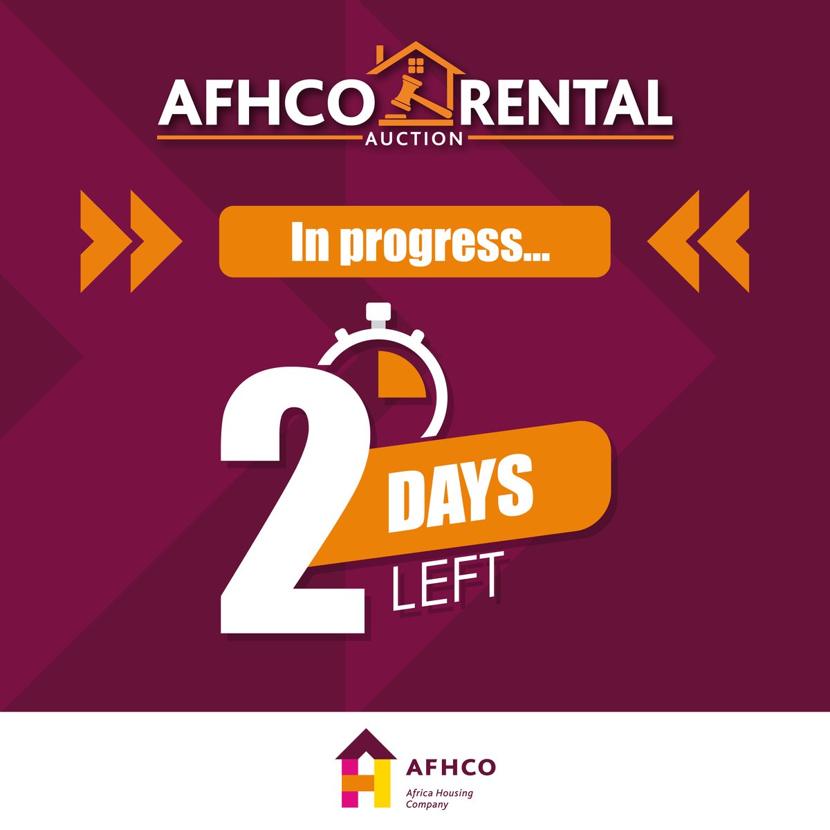 This is a great opportunity to get the home of your dreams. Two days left of the Rental Auction. #Rental #AFHCORentalAuction #innercityrentals #cityliving #MoveUp #StaywithAFHCO #apartmentstolet #MoveUpwithAFHCO #AFHCO #propertymanagement #rent #apartments #johannesburg #gauteng