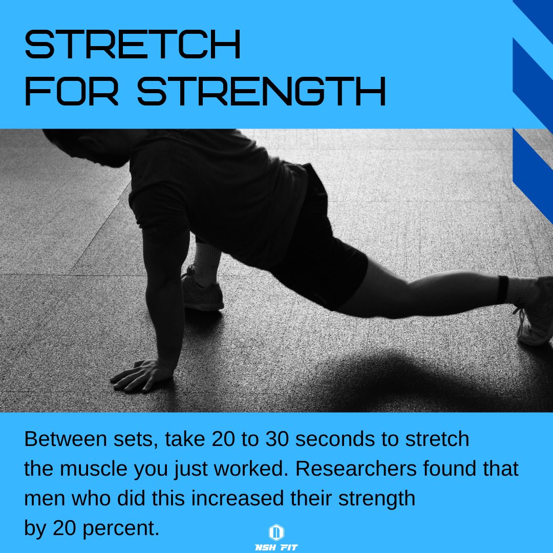 NutrimedH's tweet image. Did you know streching between sets increases your strength?  💪
.
.
.
#stretching #strength #strengthtips #gymlife #gym #workoutmotivation #nshfit #fitnesscoach #fitness #strengthtraining #strong #muscletips #muscles