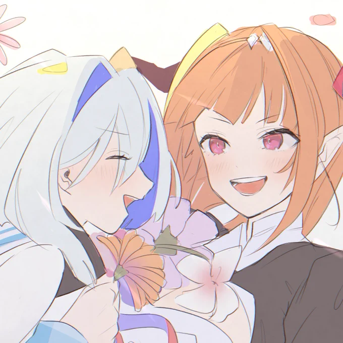 かなここ  らくがきだったけど、お顔可愛くかけた