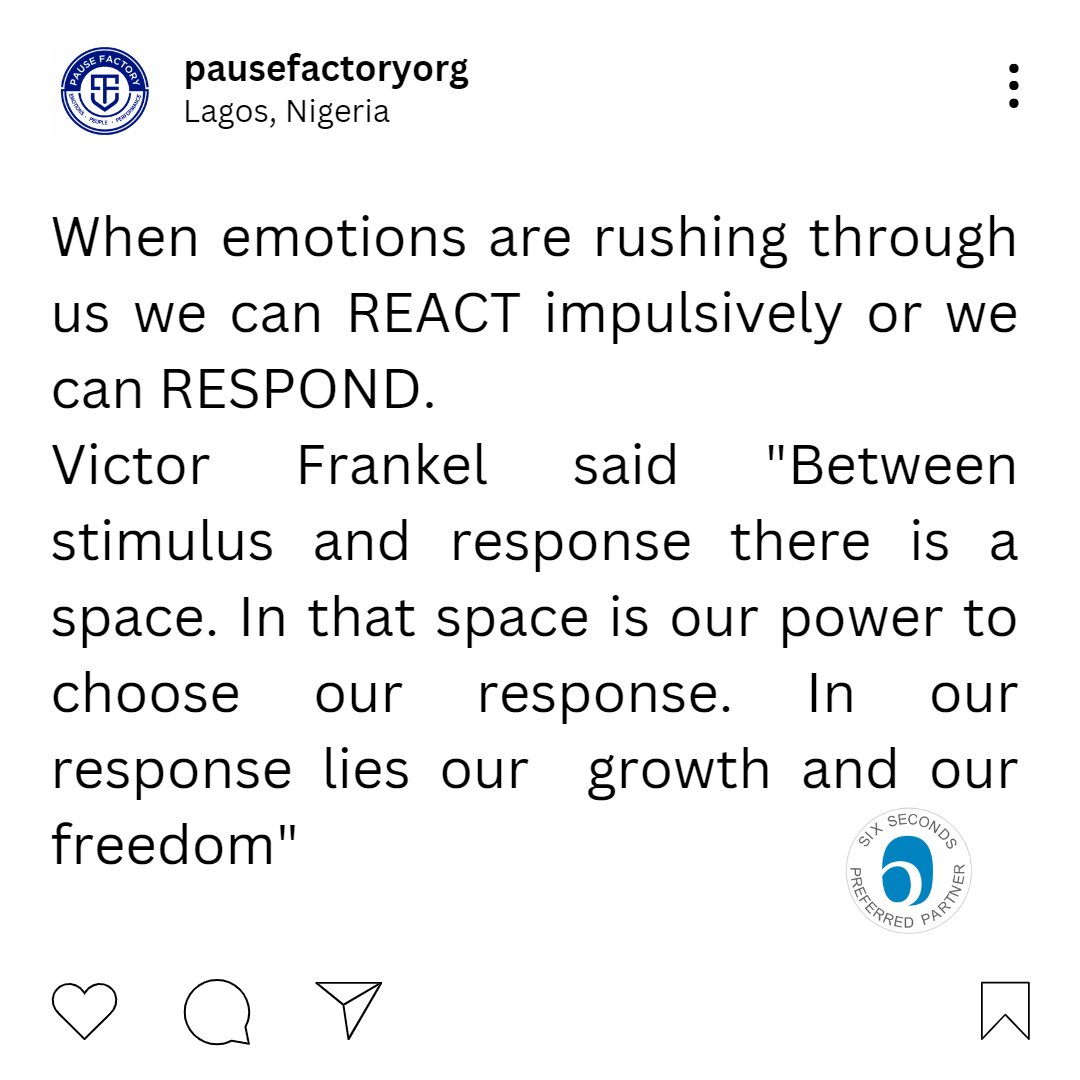 EQ Tips #effectiveness #decisionmaking #emotionalintelligencetraining #emotionalintelligence #PerformanceManagementTraining #PerformanceManagement #PauseFactory