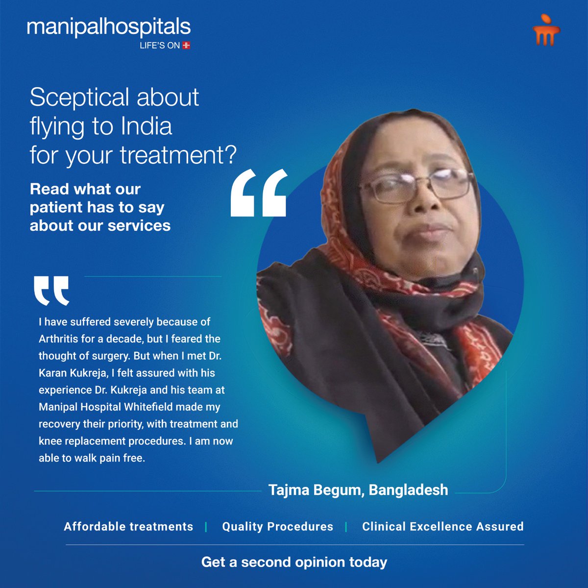 ManipalHospitals_Global on Twitter "A decade worth of pain and