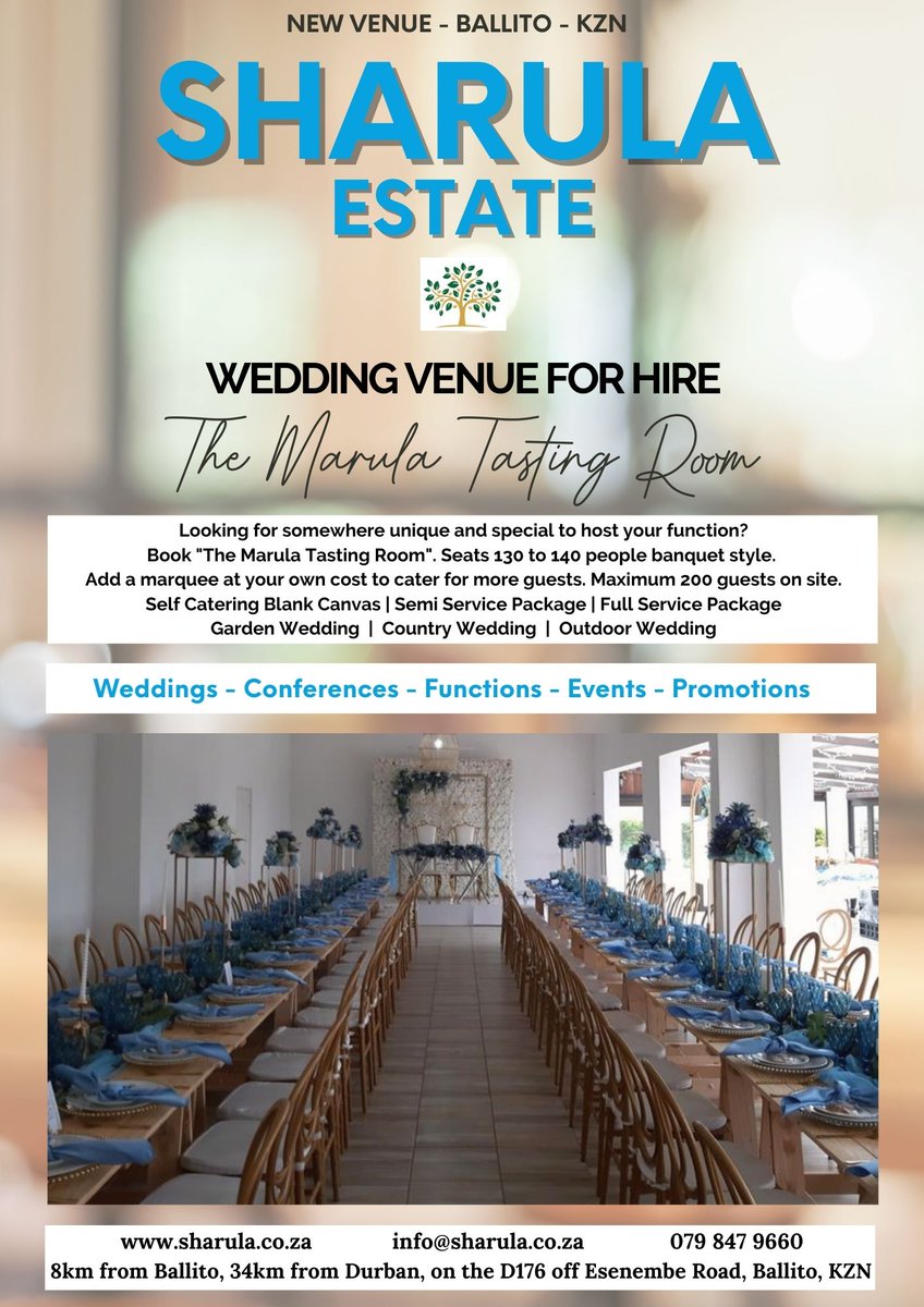 #SharulaEstate venue is perfect for couples looking for a romantic, outdoor wedding in a stunning garden setting. Whether you're looking for a simple and intimate ceremony or a grand celebration with all your family and friends, our garden venue is the perfect choice.