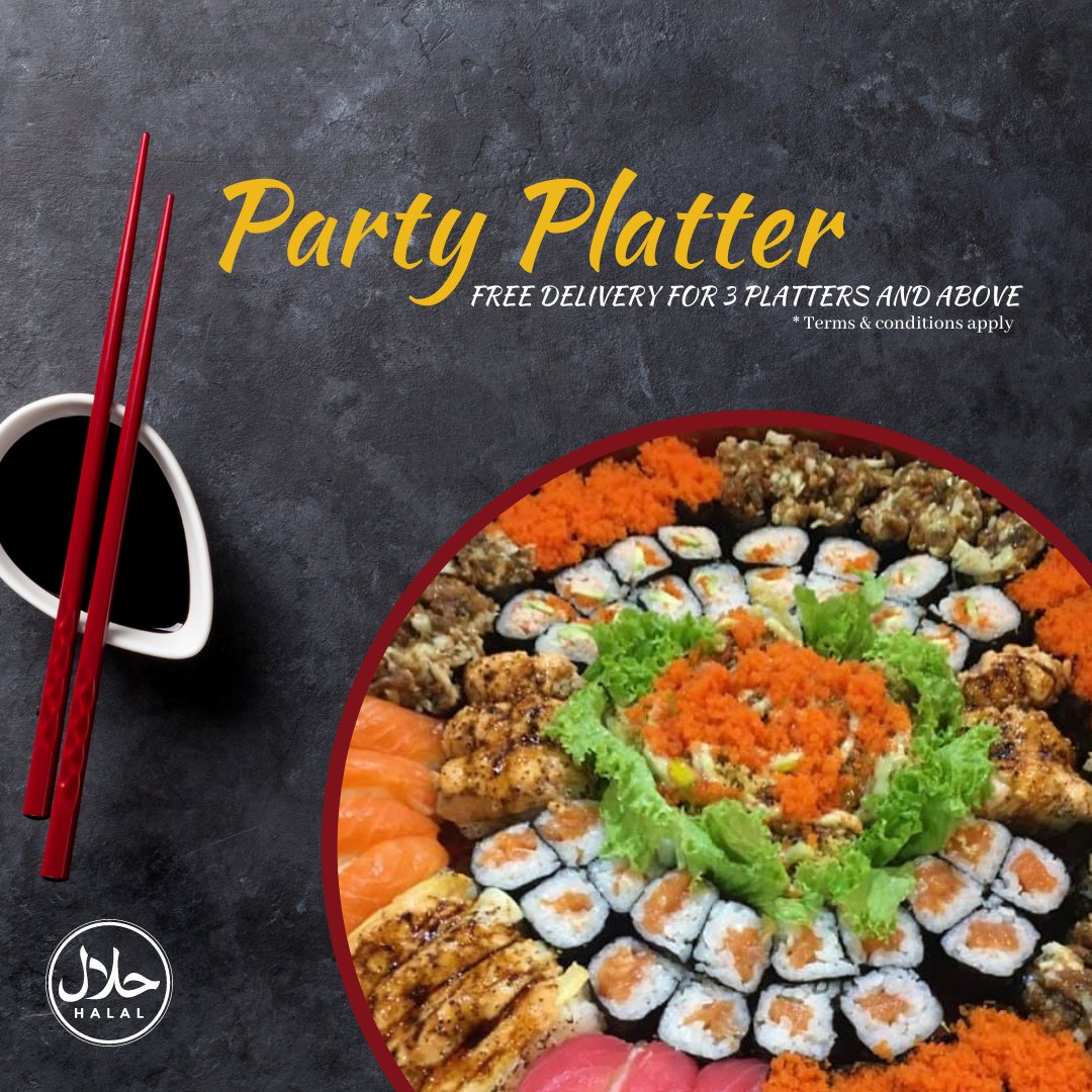 fujiyama_my's tweet photo. BUY 3 GET 1 FOR FREE!! 🤩🤩

For delivery, all orders will be delivered straight to your doorstep to celebrate at home or simply sending it as a gift to your loved ones. 🍣🍱

Check out more menus and contact us via WhatsApp to order, link in our bio! ✨#japaneserestaurant #sushi https://t.co/KjCmNuG8LZ