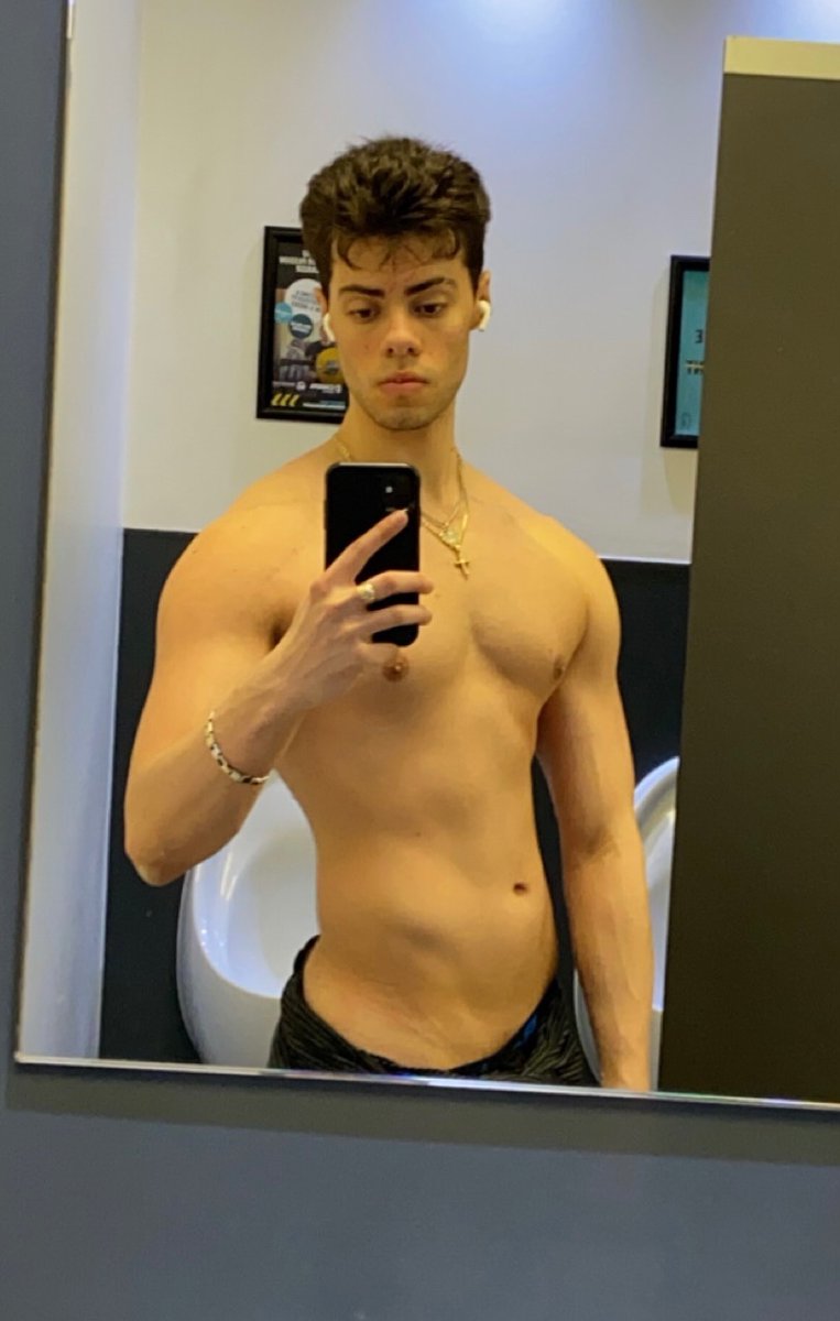 doaenel's tweet photo. I don’t workout to become healthier.

I don’t workout to look better.

I don’t workout to become stronger.

I workout so that one day when I put a Fleshlight in my friends ass so we can have Straight Sex, he can feel safe in my embrace. https://t.co/rJlMfl9L0p