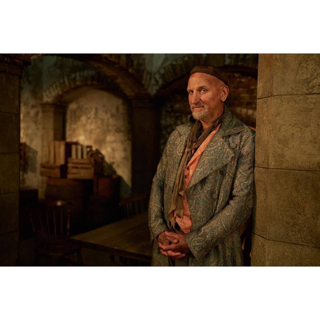 Christopher Eccleston as Fagin in Dodger, for Universal International Studios. #christophereccleston #dodger #bbc instagr.am/p/Cr0FMKtIc0X/