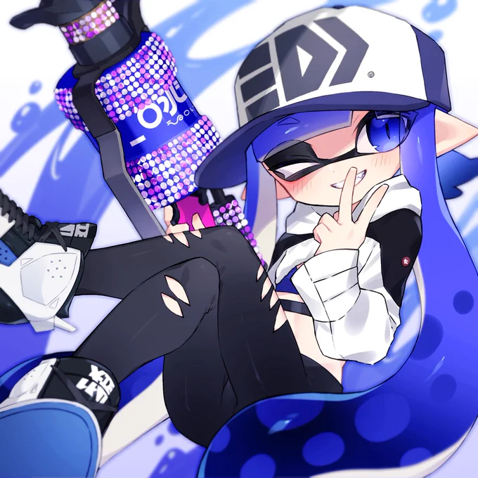 #絵師さんのスプラ絵と人絵が見たい ン