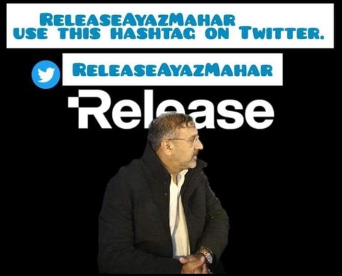 jawan39997's tweet photo. انڌير نگري چرٻٽ راجا 
محب وطن شھري ملڪ جي خزاني ۾ اربين رپيا ٽيڪس جمع ڪرائيندڙ ادا اياز احمد مھر 25 ڏينهن کان لاپتا آهي پر حڪومت چُپ جو روزو رکيو ويٺي آهي . 
اسان حڪومت پاڪستان کان مطالبو ٿا ڪيو ته ادا اياز احمد مھر کي جلد کان جلد بازياب ڪرايو .
#ReleaseAyazMahar https://t.co/diU6Wl1Q1I