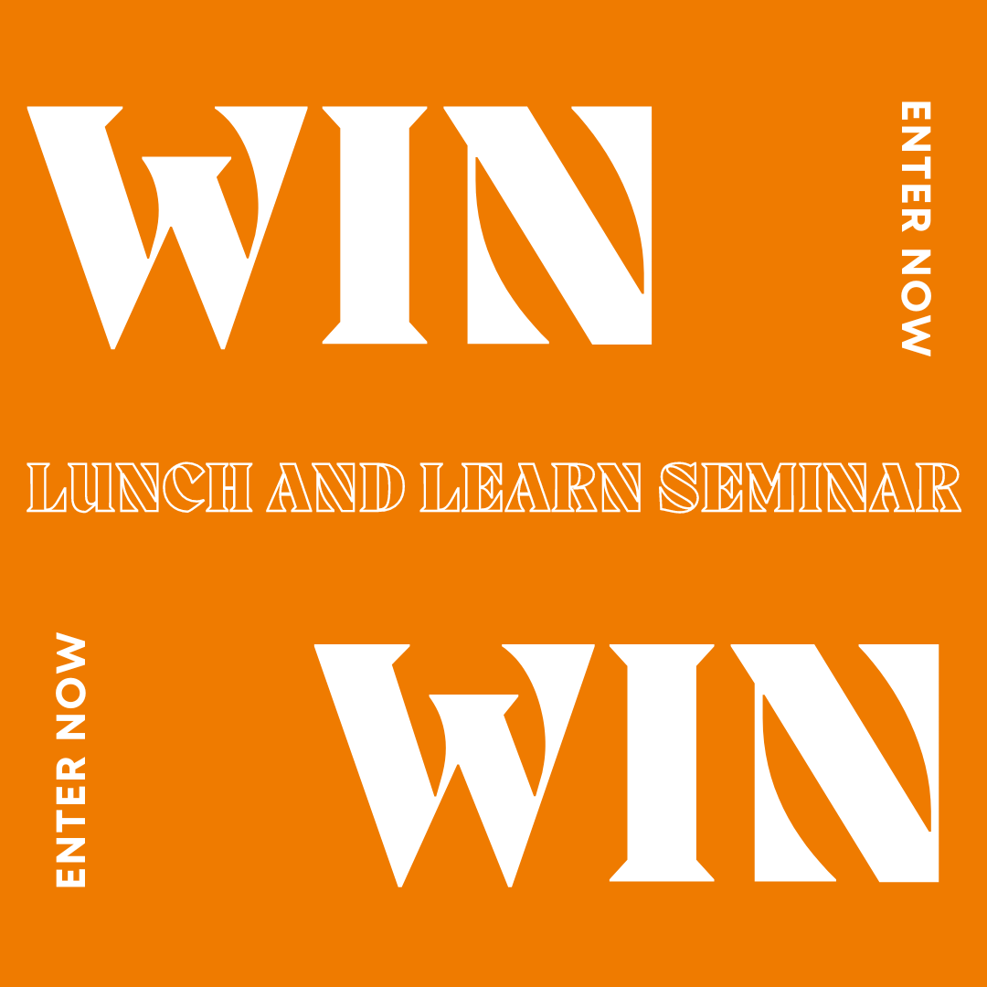 Win a 'Lunch and Learn' Seminar!

Our Lunch and Learn Seminar will leave your employees feeling motivated in knowing how to recognise and implement immediate and meaningful change to their personal work environment.

Click the link here: healthy-homeoffice.co.uk/win-a-lunch-an…

#Lunchandlearn