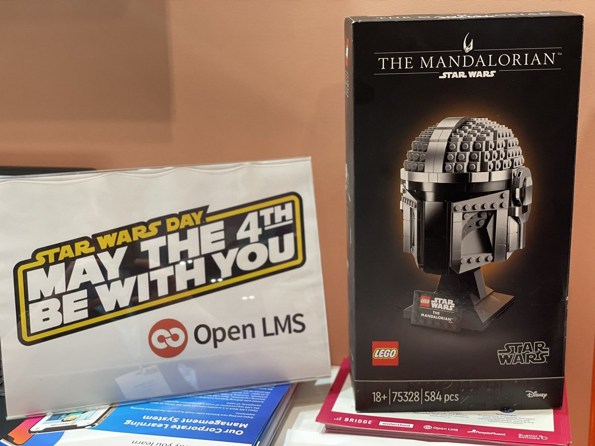 Final day of #LT23UK We’re celebrating #Maythe4bewithyou by giving away this Mandalorian Lego set. Stop by booth F20 to enter our contest!