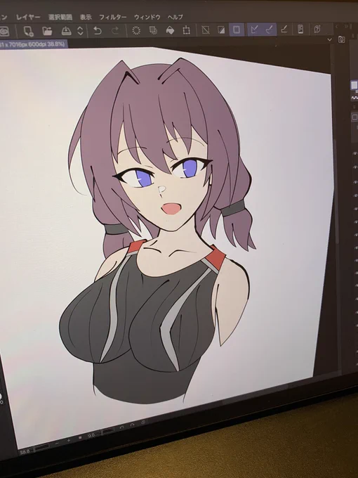 iPad持って来てるんだからお絵かき出来るじゃん?