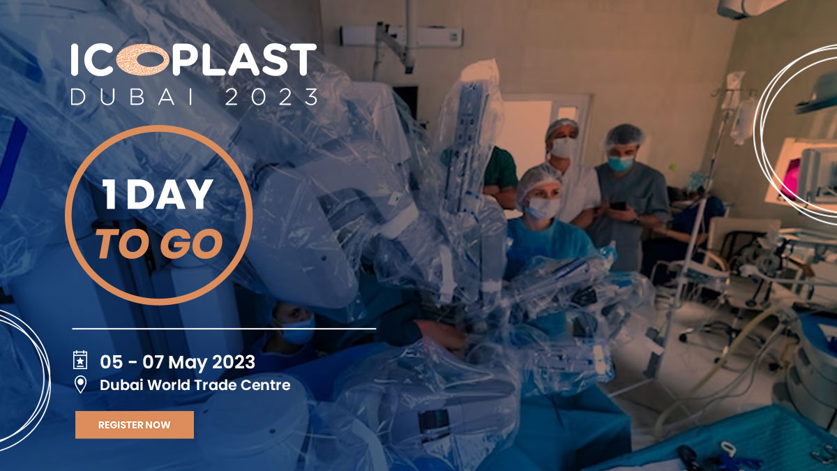 The wait is over - ICOPLAST 2023 is just 1 day away! We can't wait to see you there!

<a href="/ICOPLASTsurgery/">ICOPLAST</a> 

#icoplast2023 #aesthetics #dubaiplasticsurgerymeeting