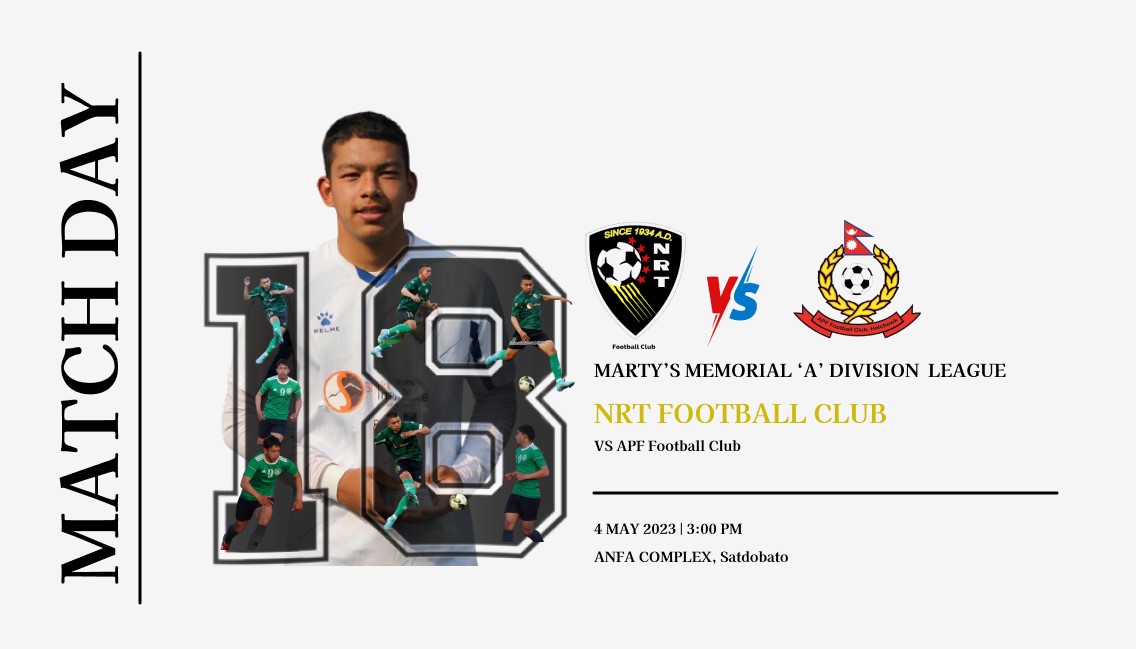 fcreale's tweet photo. 【FC REALE・NEPAL】

MATCHDAY !!!

NRT Vs APF
04 MAY 2023 | 3:00 pm
ANFA COMPLEX, Satdobato
Match link !
Youtube - https://t.co/V10w8DGWvT
Facebook - https://t.co/Dc7R4HyB0d 

Best of Luck ROHAN &amp; NRT ! https://t.co/1hl43us1gg