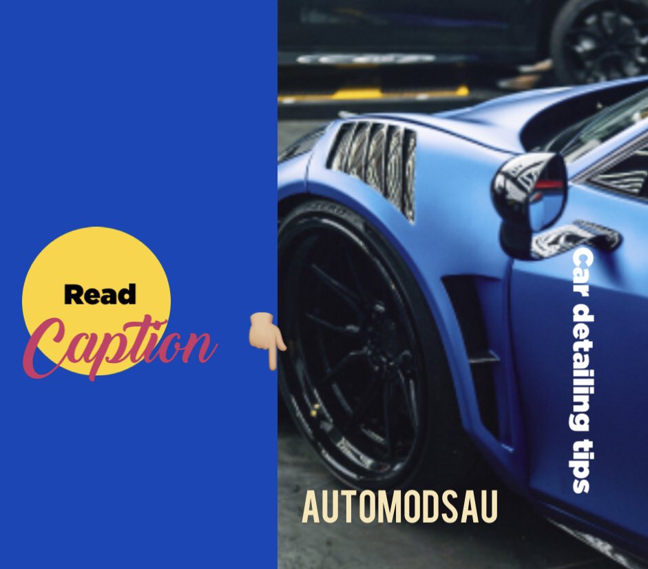 automodsau's tweet photo. Get your car looking like new with our DIY car detailing tips! Check out our website for step-by-step guides and product recommendations. #car detailing #DIY #automodsau #australia #newzealand" https://t.co/dyQbgbOG1x