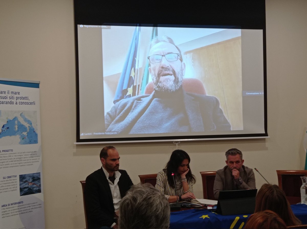 Federparchi's tweet photo. #lifeAmar presentazione del progetto. Presidente Santini: Italia è paese più ricco di #biodiversita https://t.co/eu2qQvski2