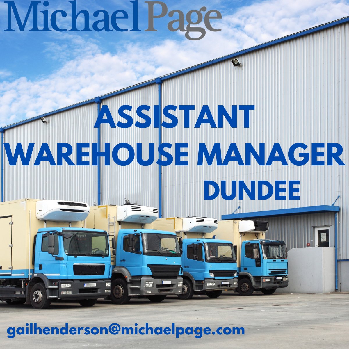 🔥 🔥 Exciting new vacancy to share this morning!🔥 🔥
Send your CV for more information
#MPsupplychainscotland #hiring #warehousemanager #vacancy